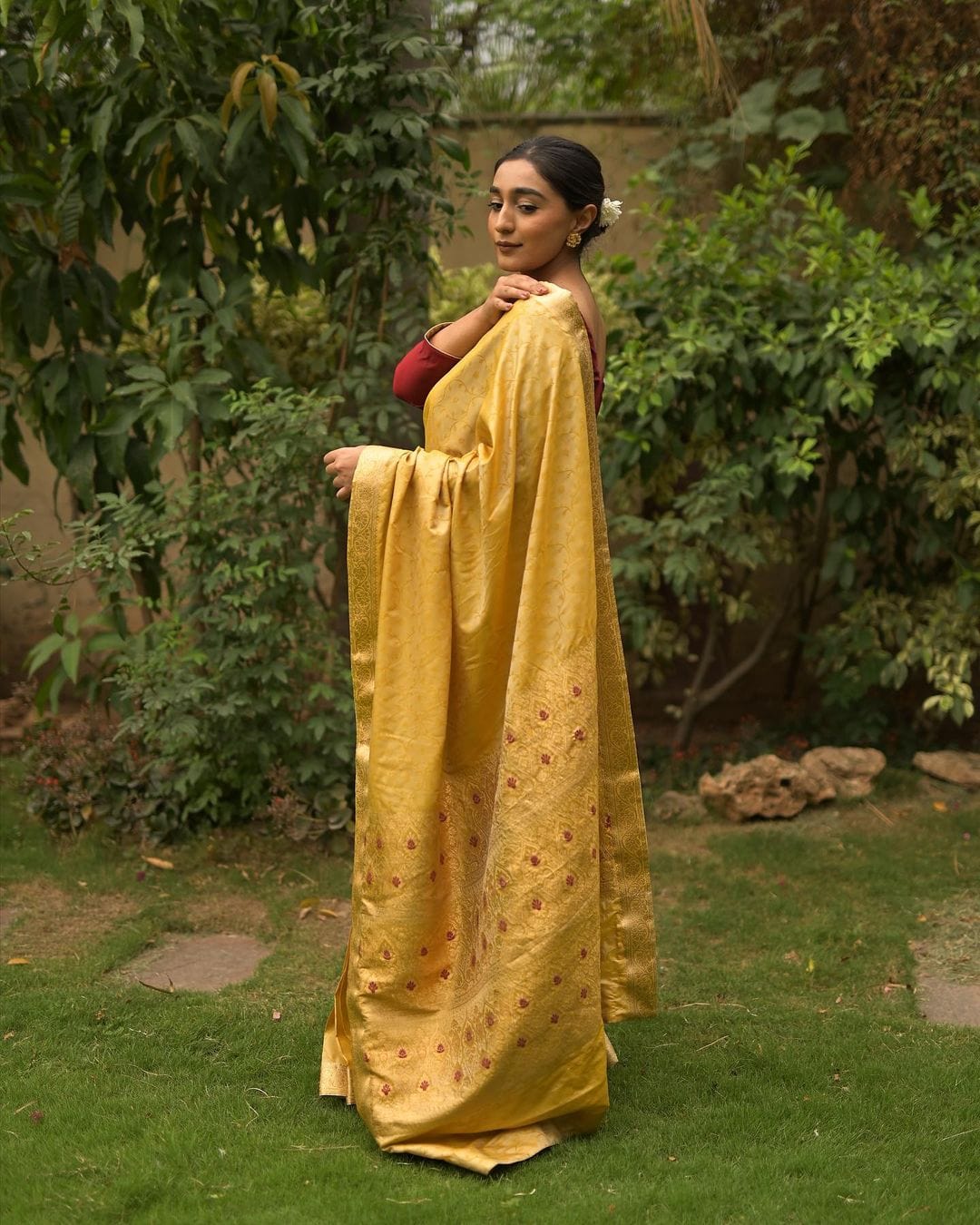 Meena Stitched Saree