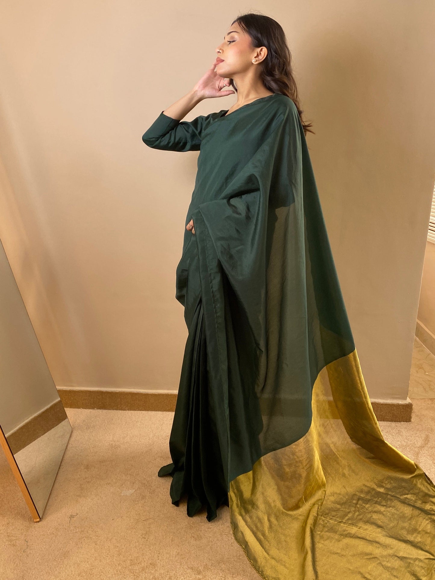Emerald - No minute Saree
