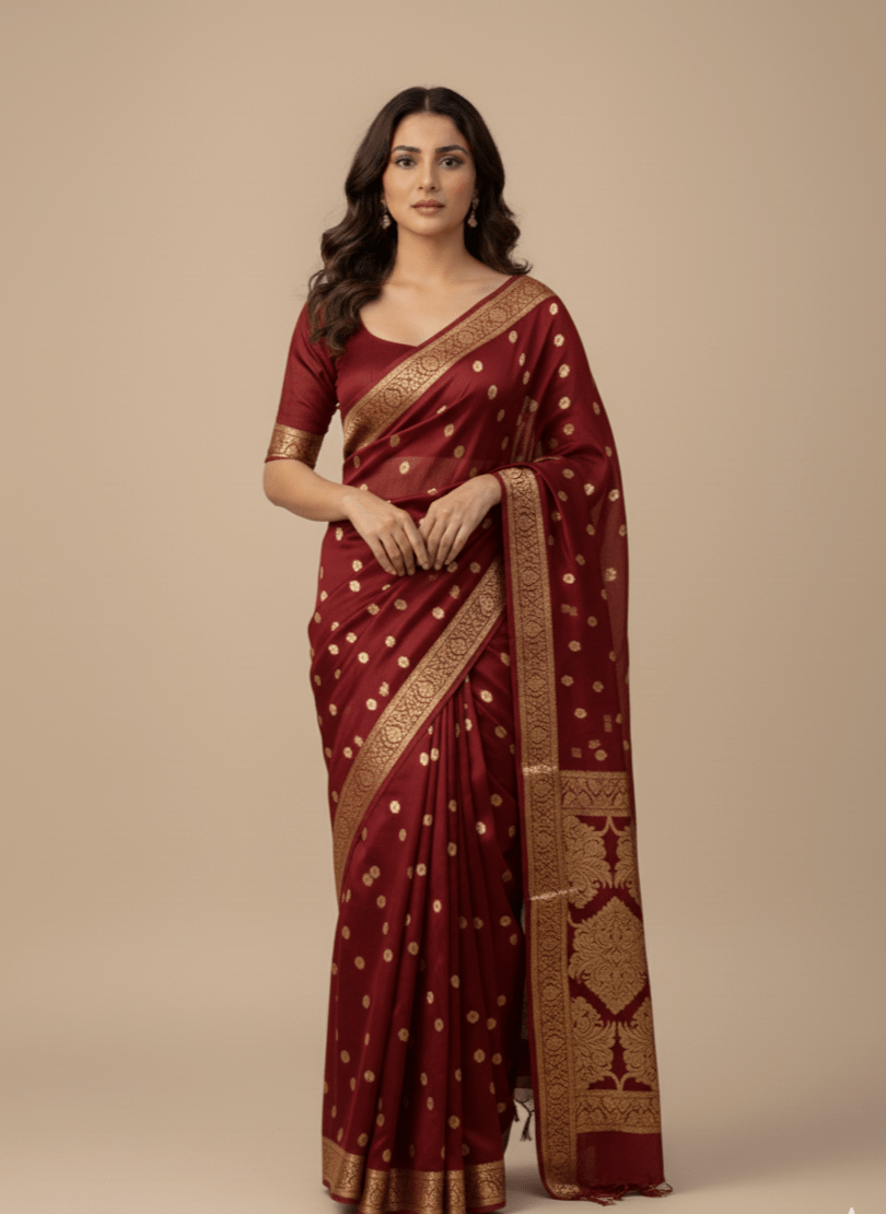 Naina - Maroon