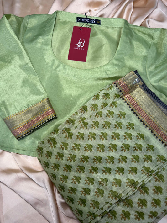 Amisha Mint - Stitched Set