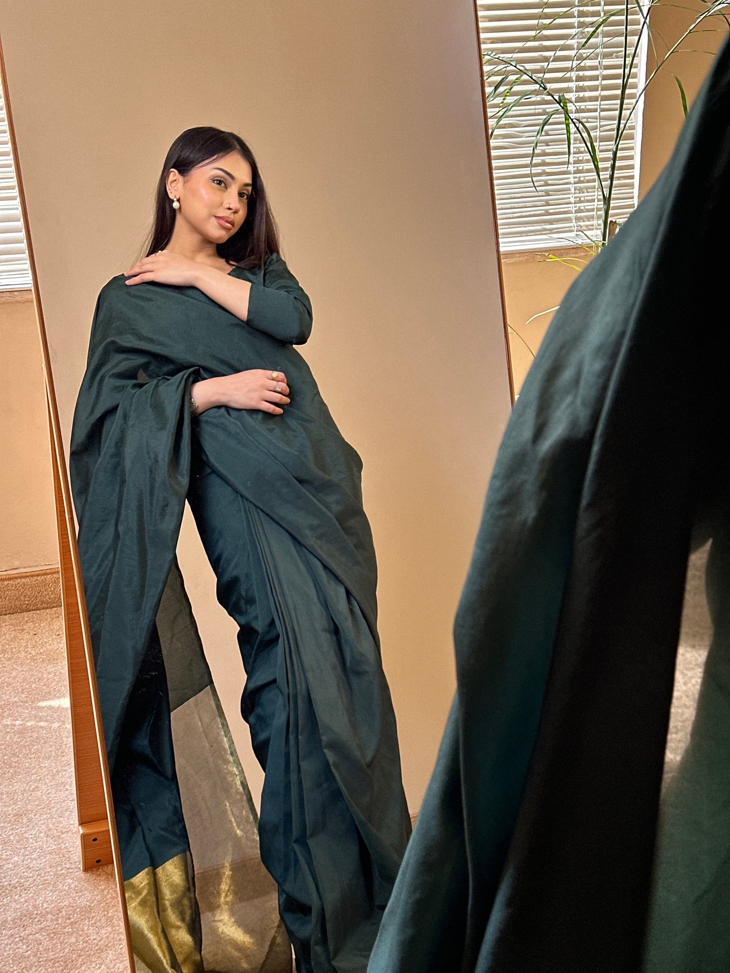 Emerald - No minute Saree