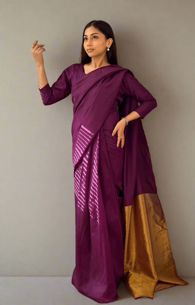 Indigo - No minute Saree
