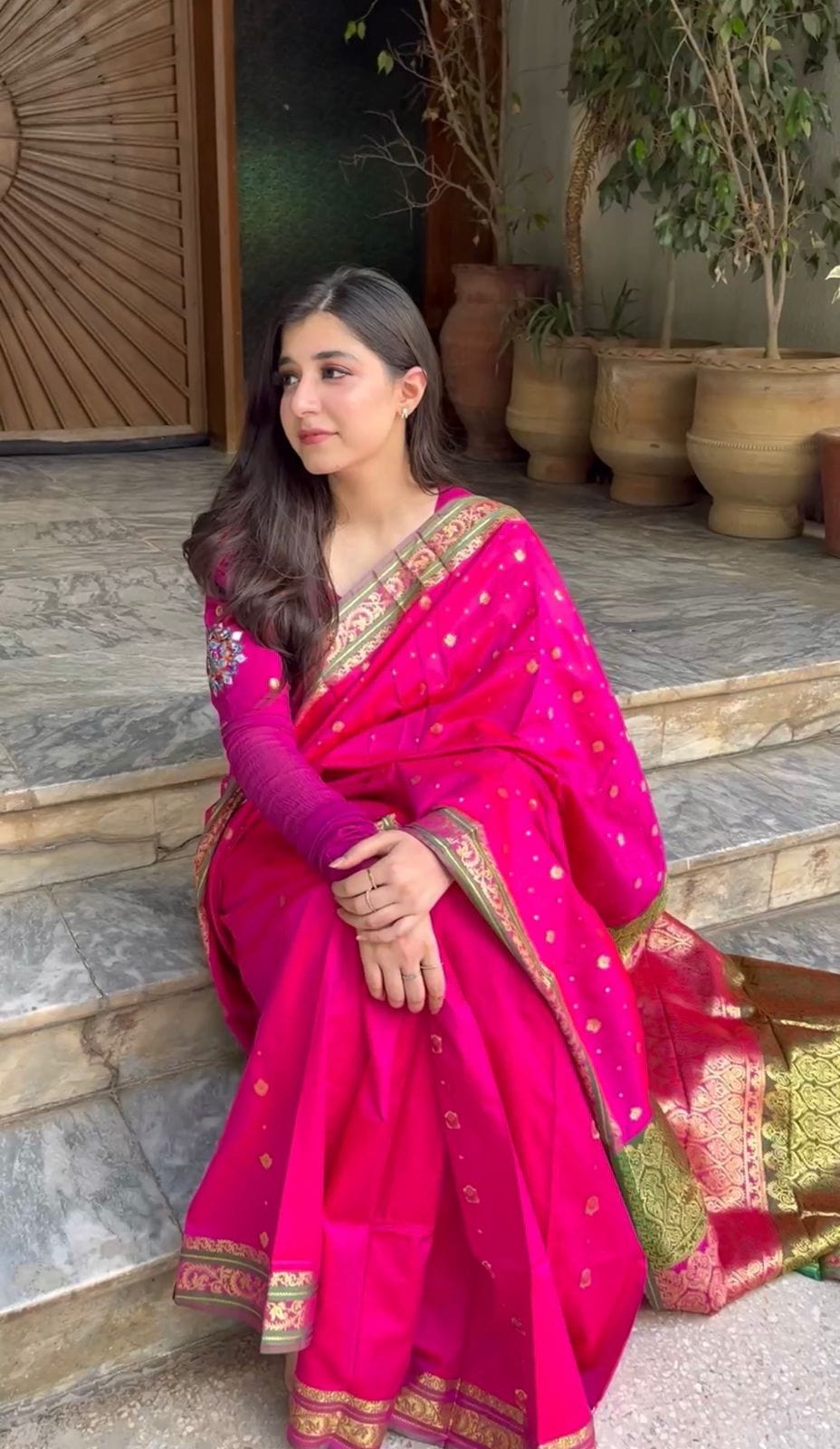 Laila Pink - Stitched Set
