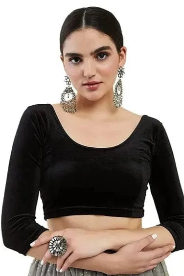 Black Silk Blouse