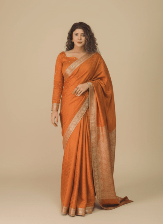Self Embossed - Burnt Orange