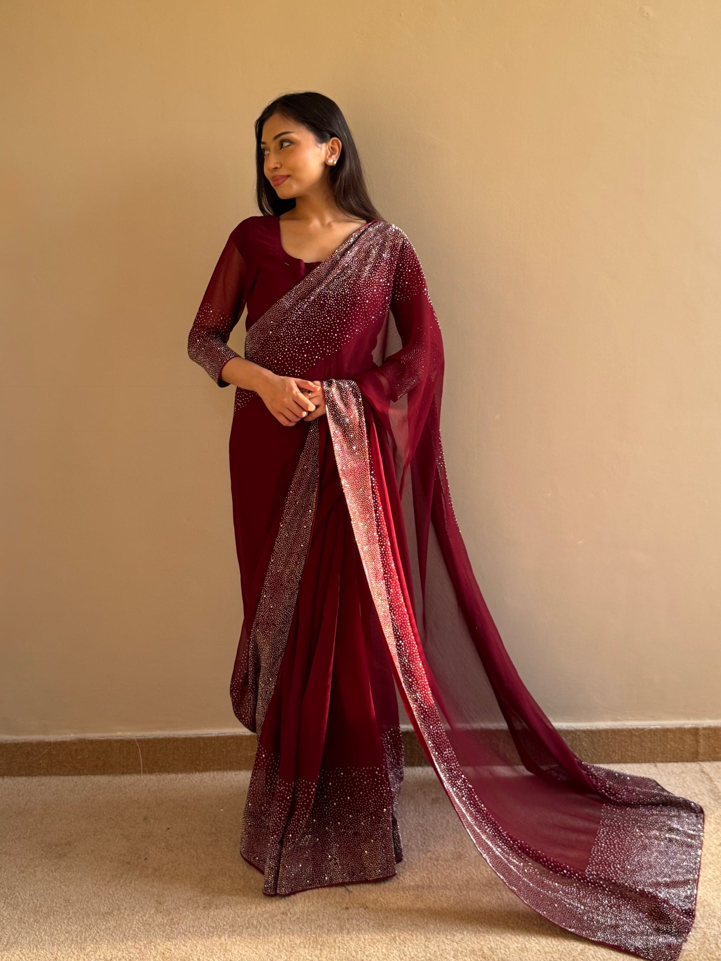 Noor-e-Shab - No minute saree