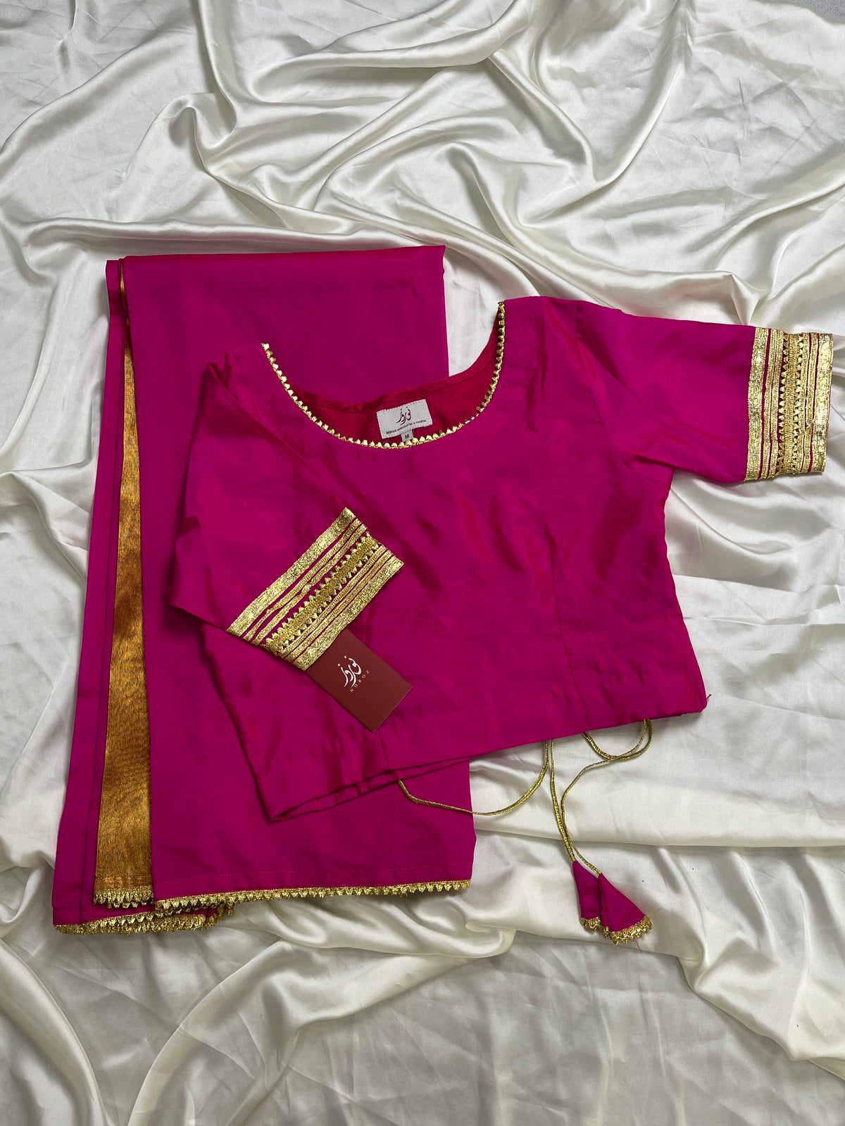 Stitched set - Solid Loom-Hot Pink
