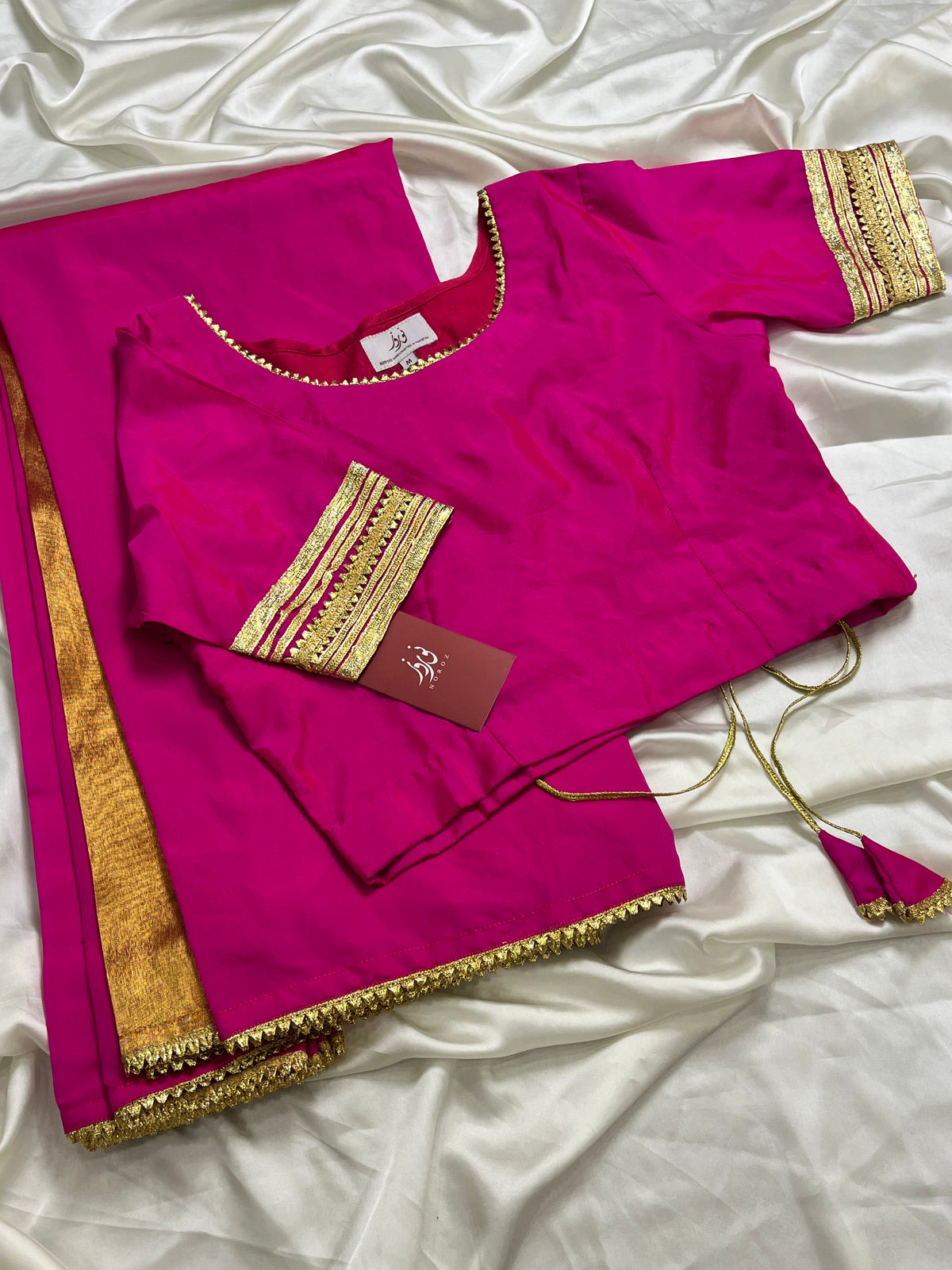 Stitched set - Solid Loom-Hot Pink