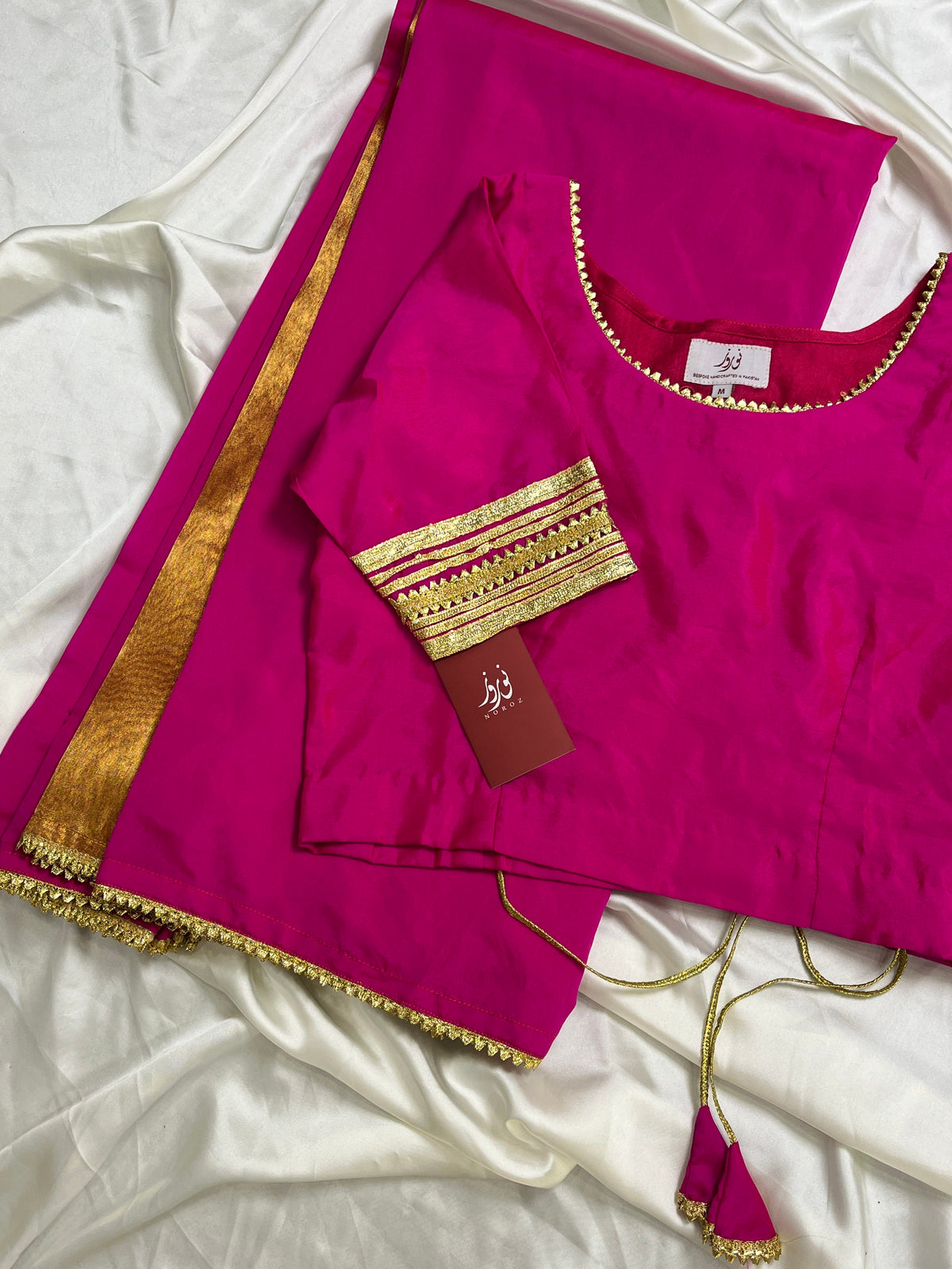 Stitched set - Solid Loom-Hot Pink