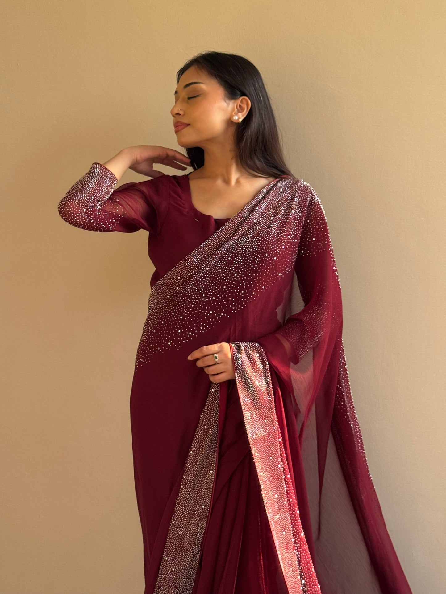 Noor-e-Shab - No minute saree