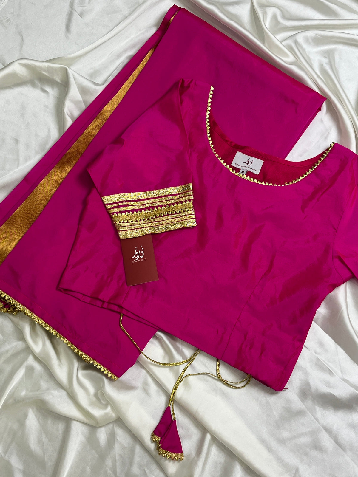 Stitched set - Solid Loom-Hot Pink