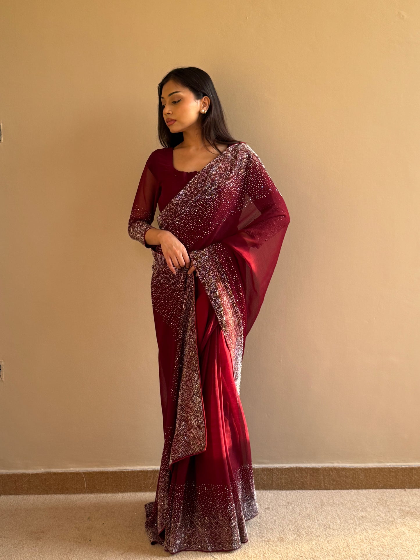 Noor-e-Shab - No minute saree