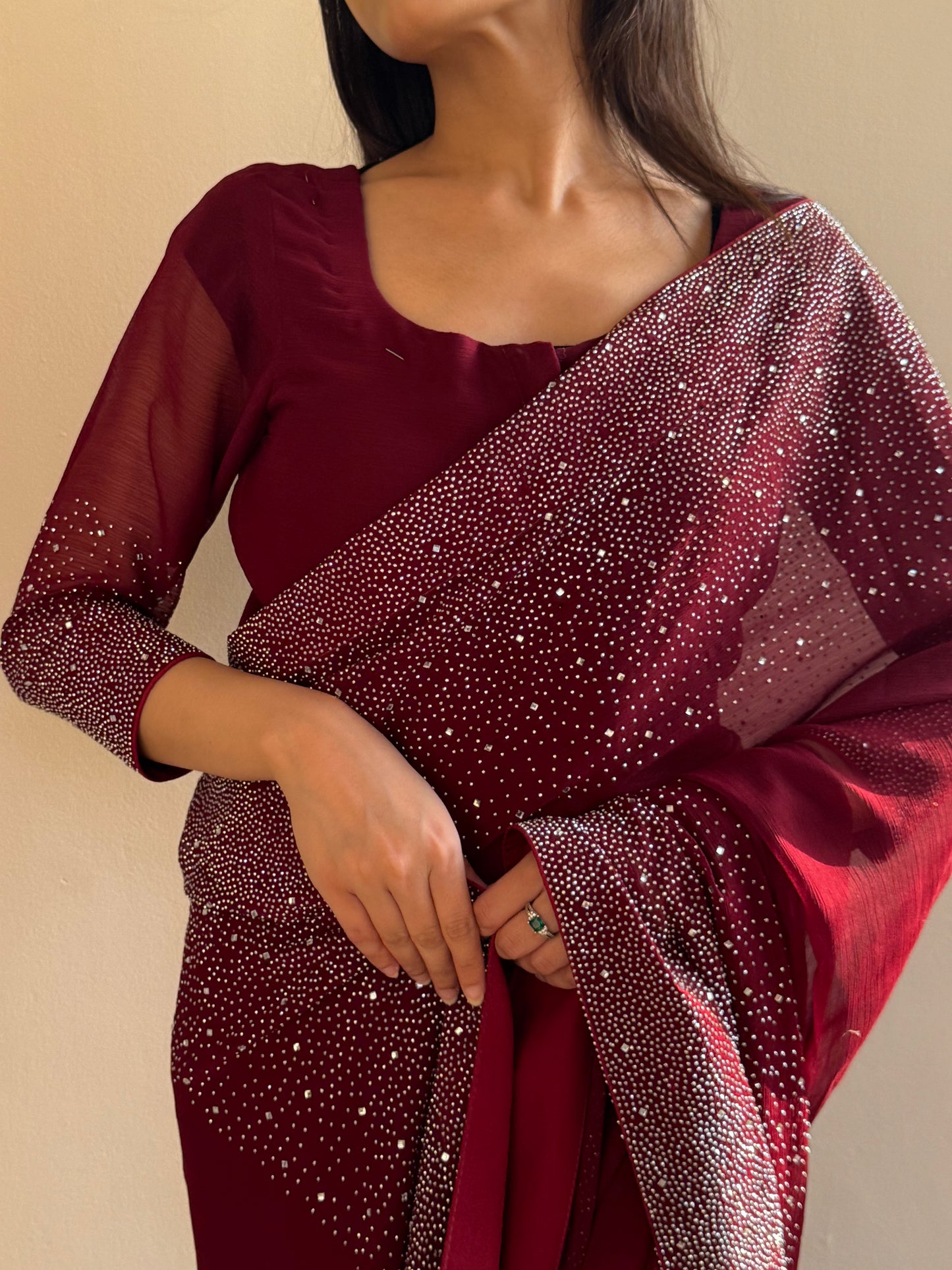 Noor-e-Shab - No minute saree