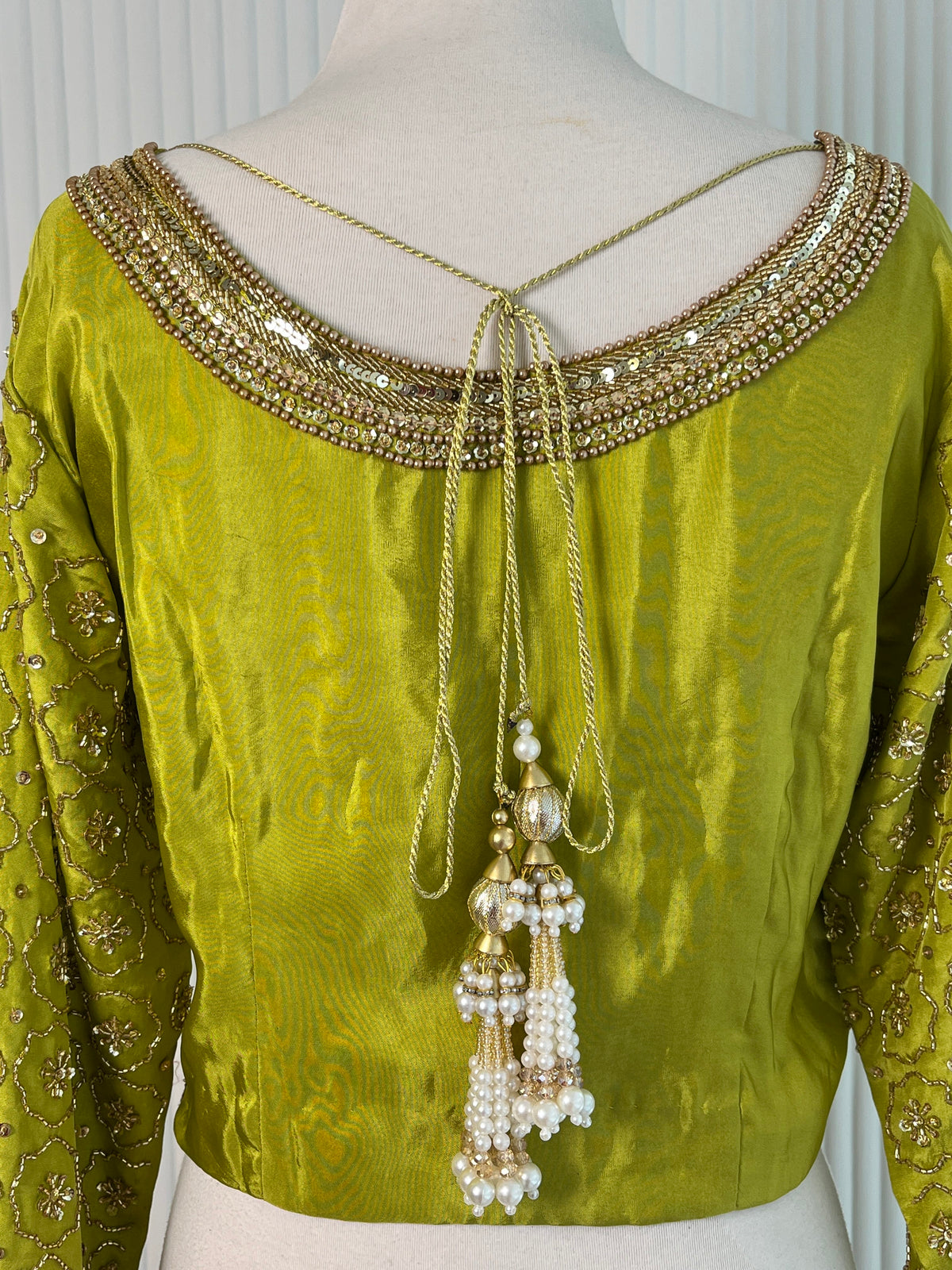 Dhanni- Hand Work Stitched Bridal  Blouse