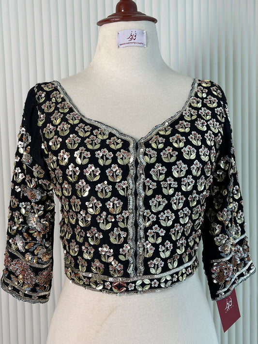 Nayab - Hand Work Stitched Bridal Blouse