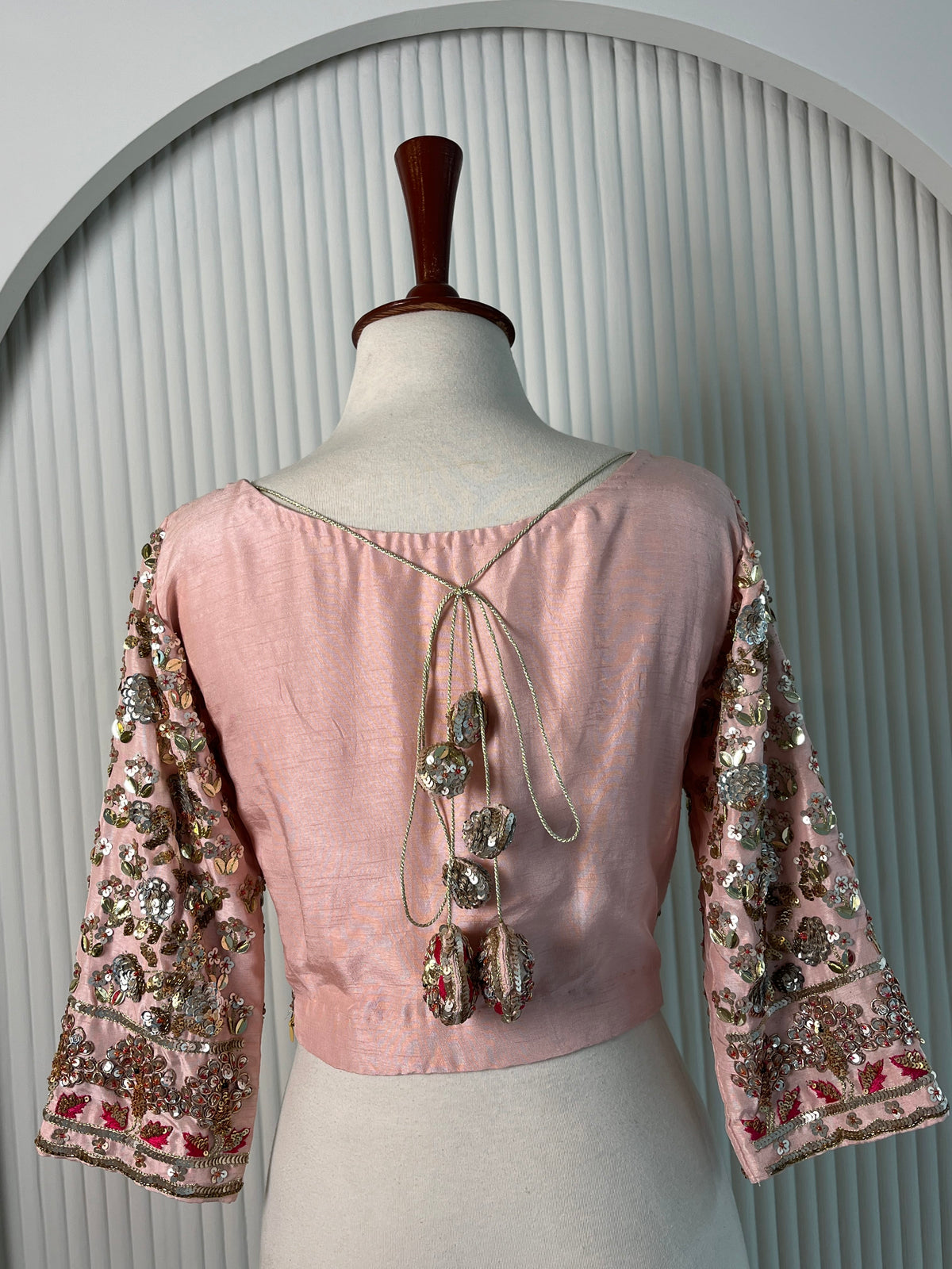 Nazo- Hand Work Stitched Bridal  Blouse