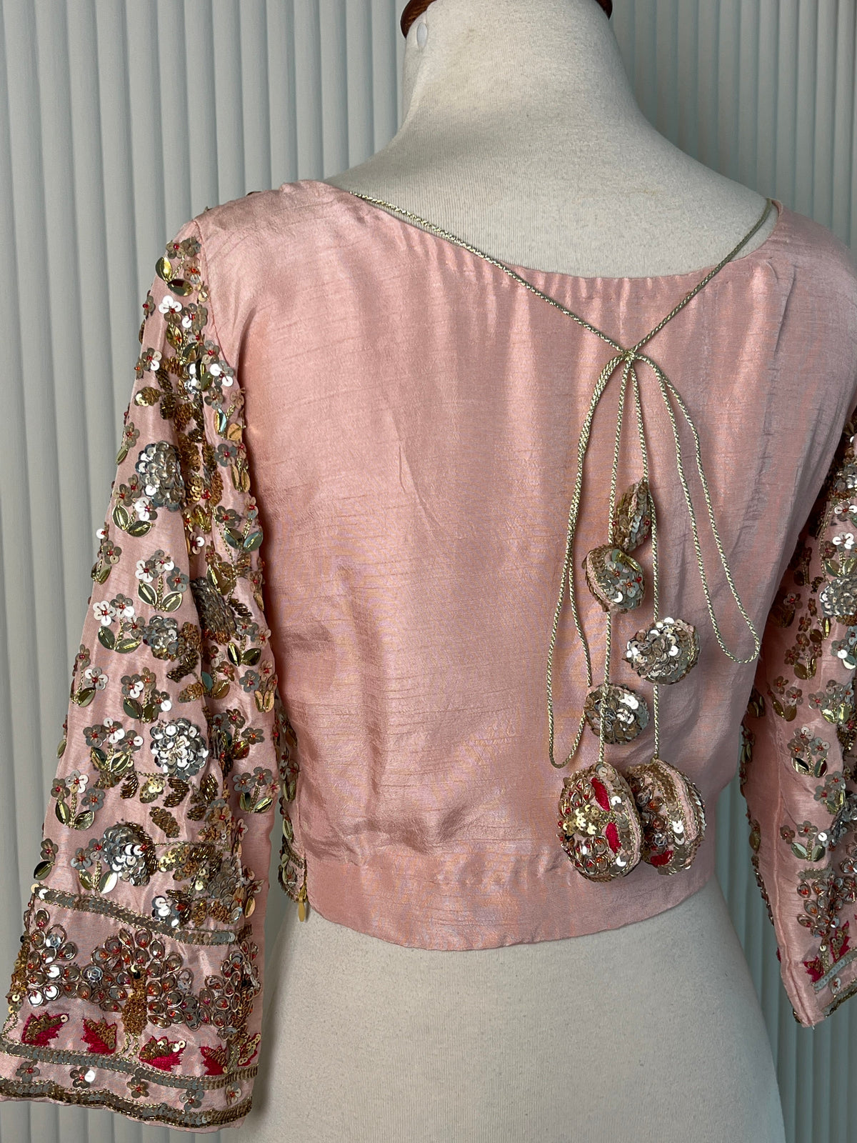 Nazo- Hand Work Stitched Bridal  Blouse