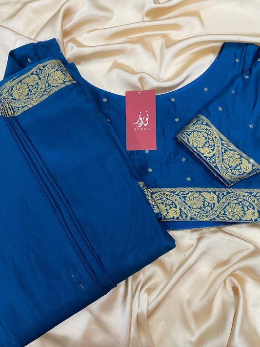 Zaira - Teal - Stitched Set