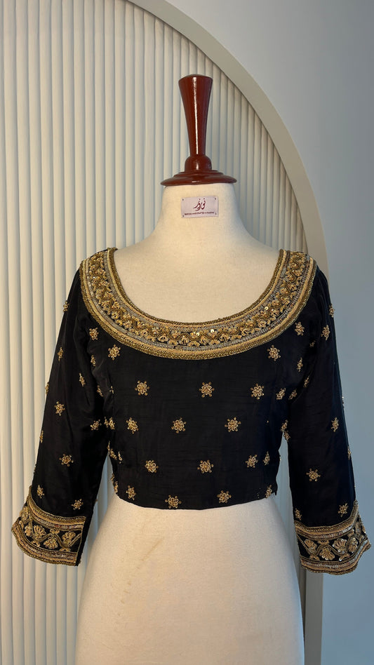 Maha- Hand Work Stitched Bridal  Blouse