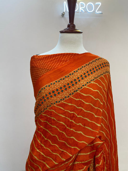 Crepe Silk Print Saree