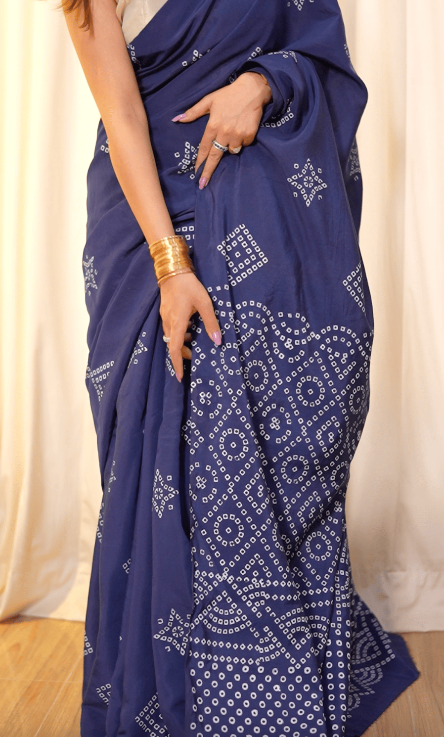 Kalka - Hand Blocked Saree