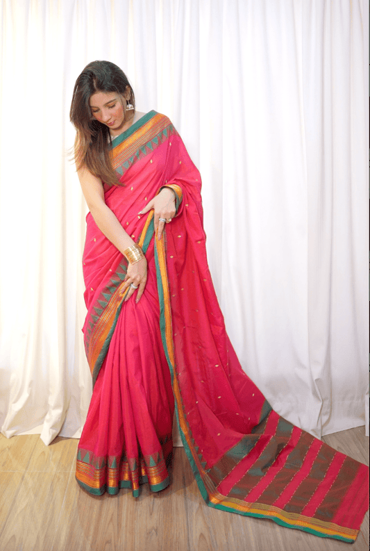 Lalli - Cotton Saree