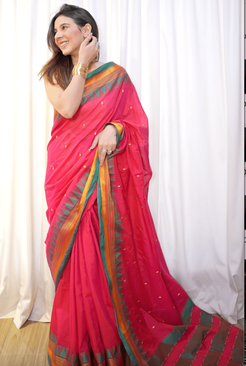 Lalli - Cotton Saree