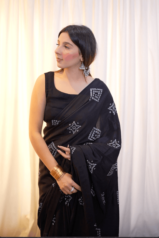 Kalki - Hand Blocked Saree