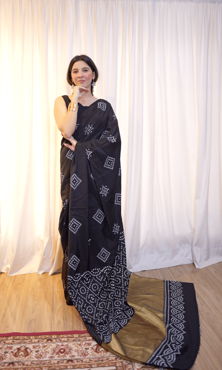 Kalki - Hand Blocked Saree