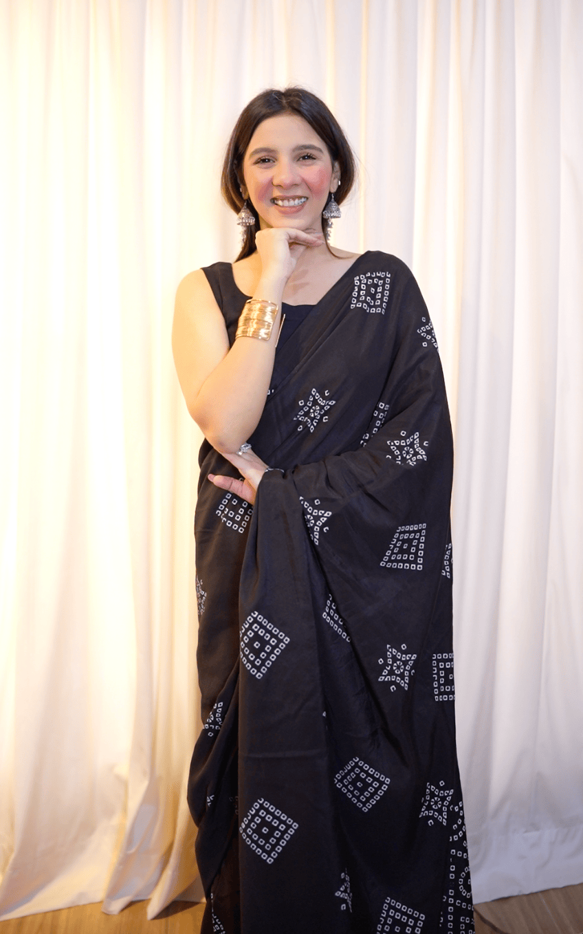 Kalki - Hand Blocked Saree