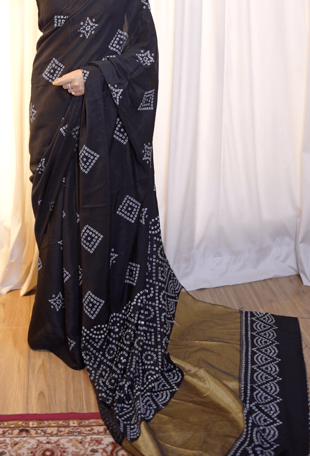 Kalki - Hand Blocked Saree