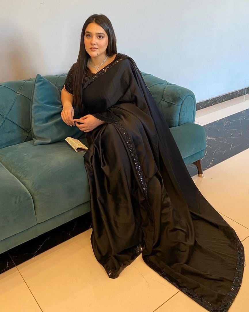 Abeera - Silk Sequin Saree