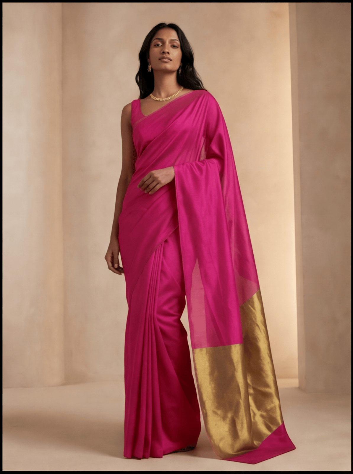 Solid Loom-Hot Pink