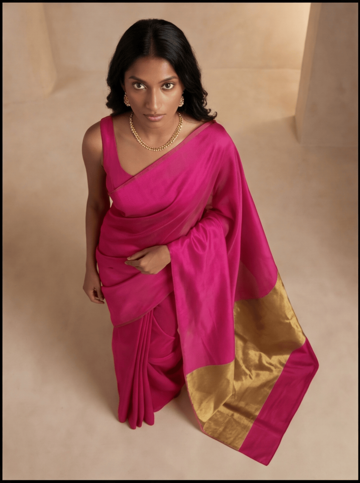 Solid Loom-Hot Pink